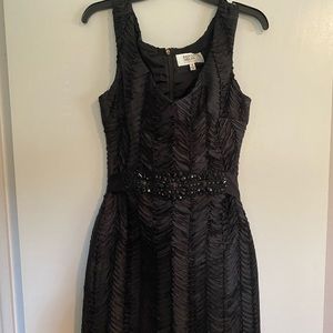 Badgley Mischka black cocktail dress